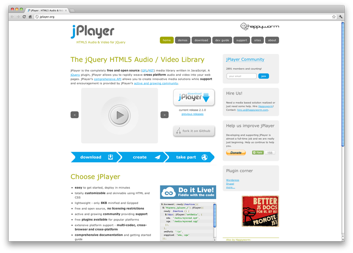 HTML5 Audio Player: The 10 Best Players 7
