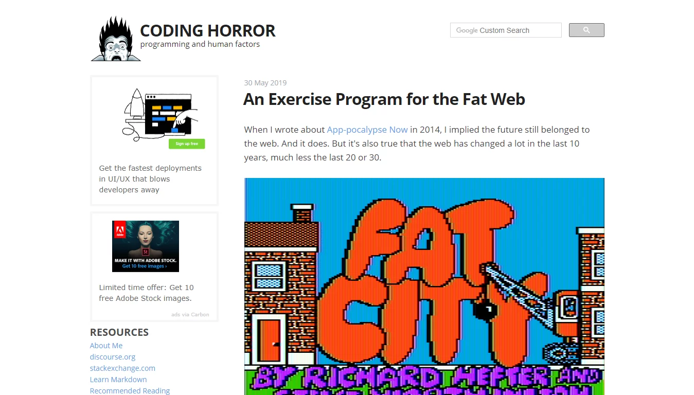 Coding Horror - Jeff Atwood